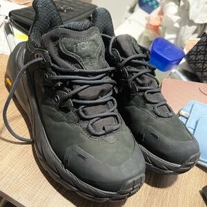 NEW HOKA One One Kaha 2 Low GTX Trail Hiking Shoes men  Size 61/2 Black